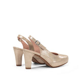 BLESA D5833 Zapato de Tacón Laguna Platino