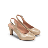 BLESA D5833 Zapato de Tacón Laguna Platino