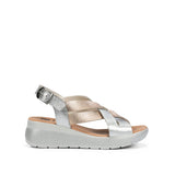 EVER D9316 Sandalia Plata