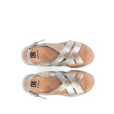 EVER D9316 Sandalia Plata
