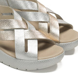 EVER D9316 Sandalia Plata