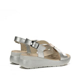 EVER D9316 Sandalia Plata
