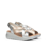 EVER D9316 Sandalia Plata