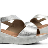 EVER D9495 Sandalia Plata