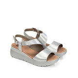 EVER D9495 Sandalia Plata