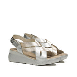 EVER D9316 Sandalia Plata
